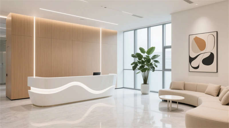 光境共生·自然谧境, 合肥2000平办公室装修设计